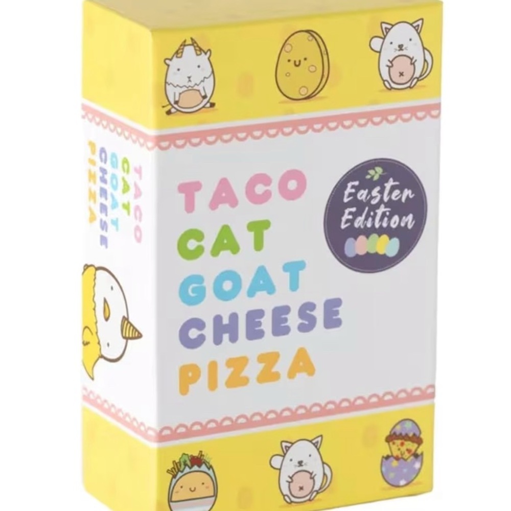 Taco Cat Goat Cheese Pizza Easter Edition Game